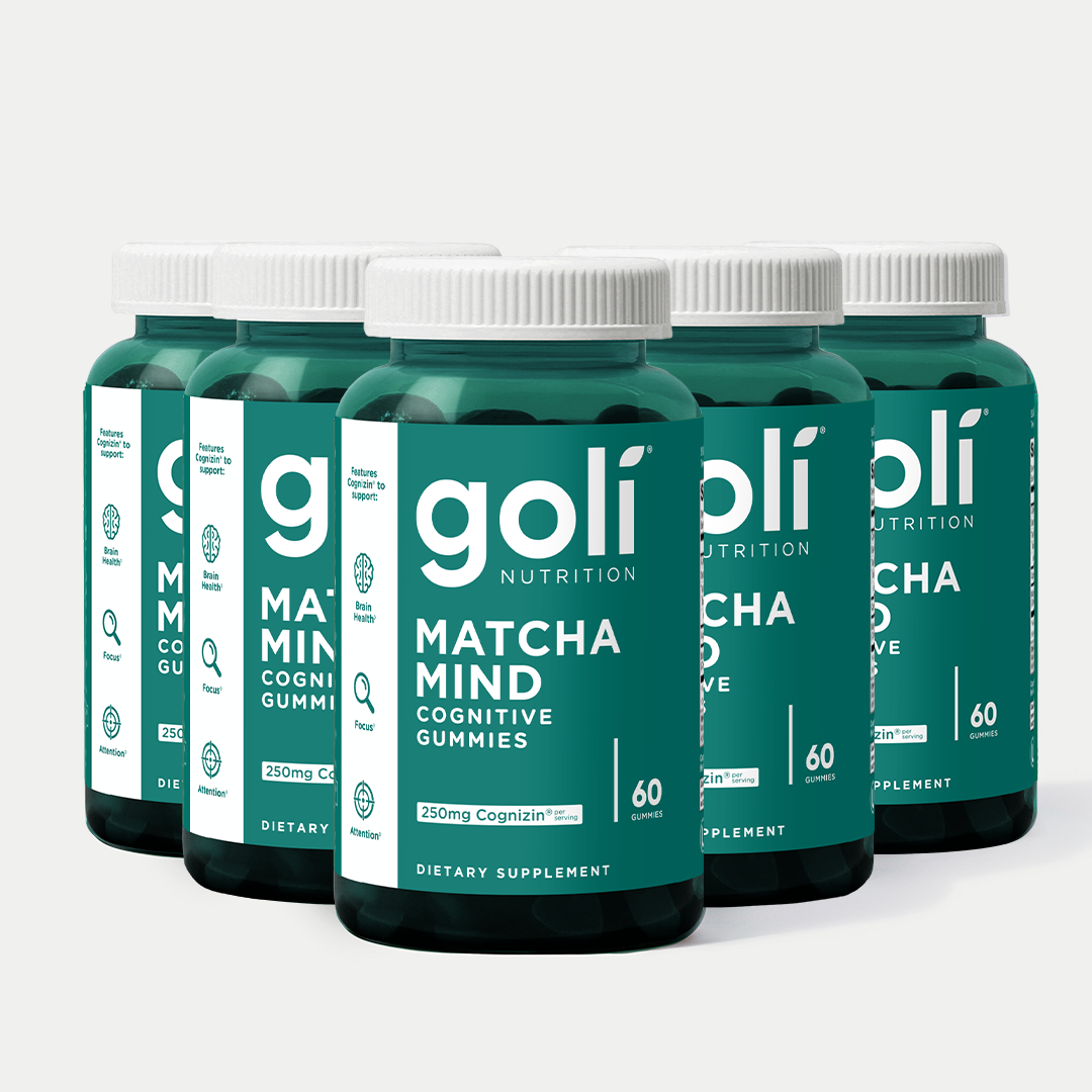 Goli® Matcha Mind Cognitive Gummies