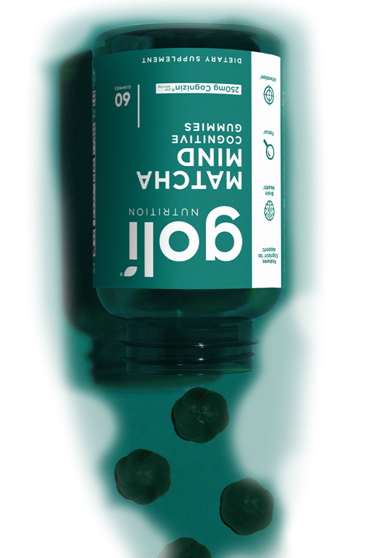 Goli® Matcha Mind Cognitive Gummies