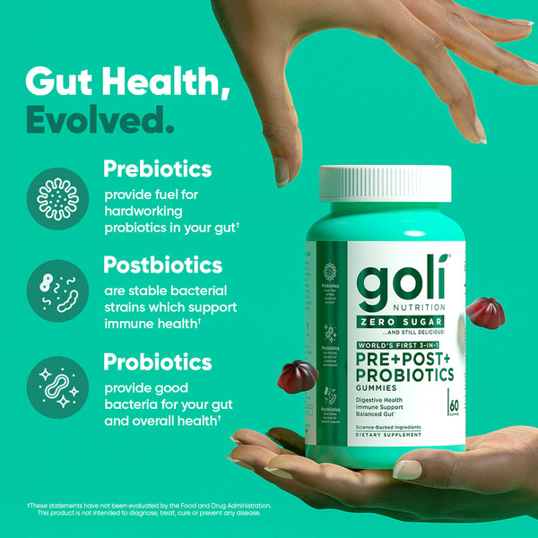 Zero SugarPre+Post+Probiotics Gummies