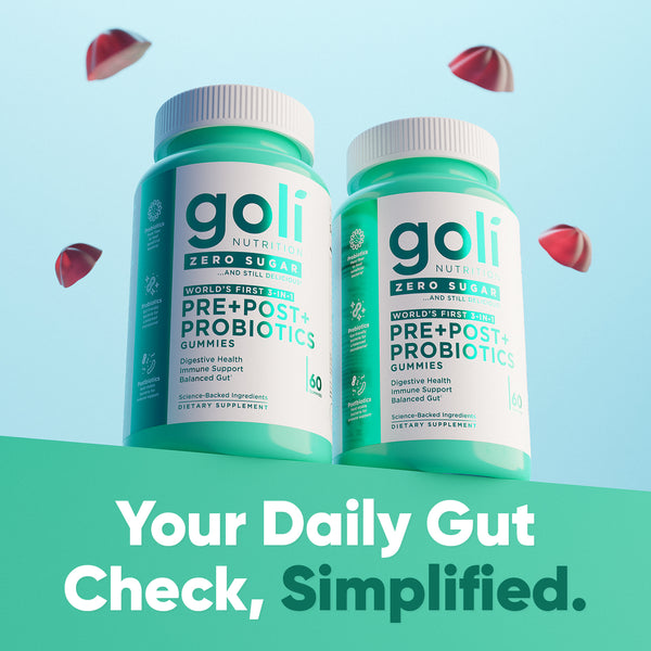 Zero SugarPre+Post+Probiotics Gummies