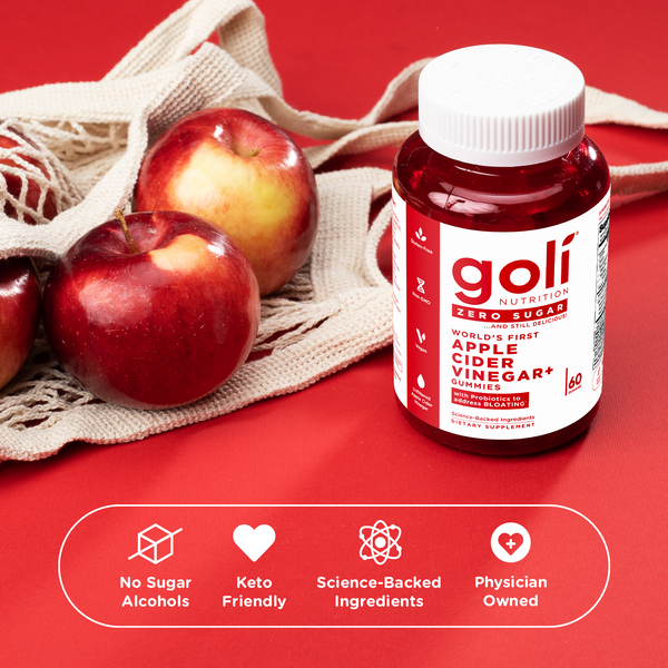 Zero Sugar Apple Cider<br>Vinegar+ Gummies
