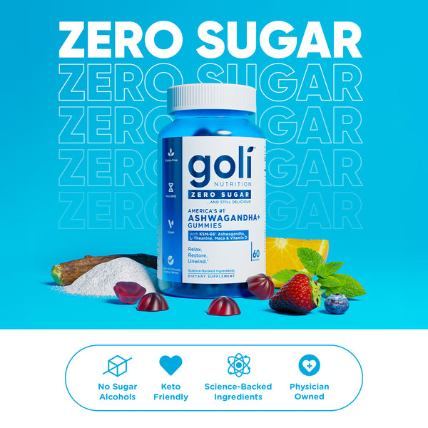 Zero SugarAshwagandha+ Gummies